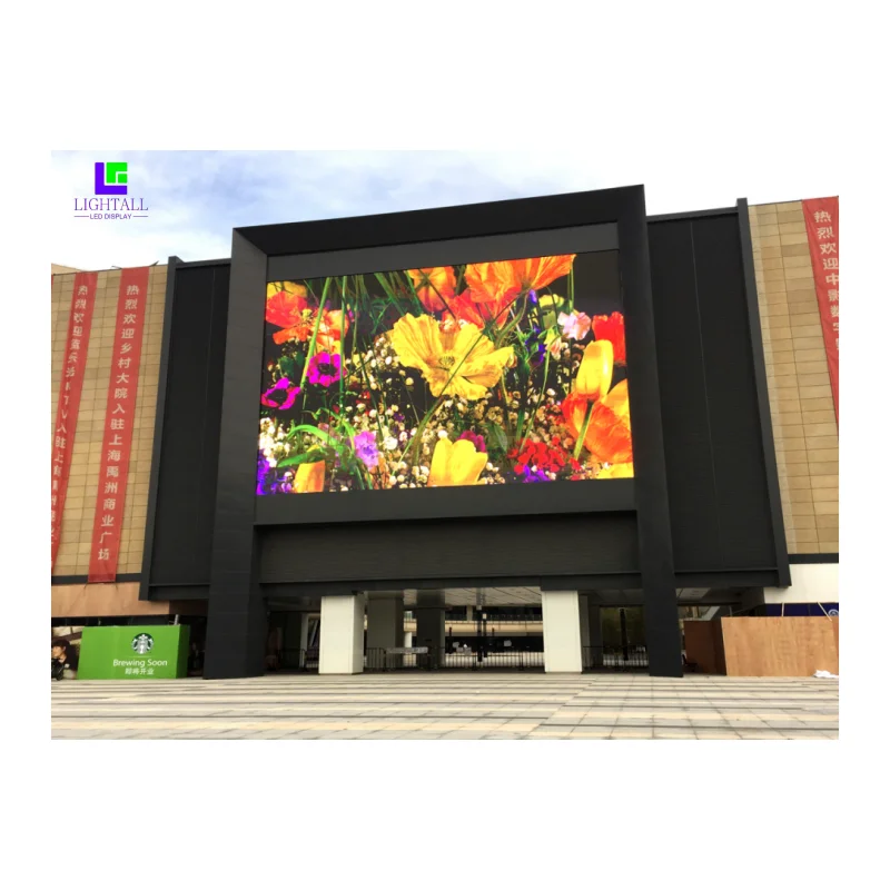 Energy-saving and Light Outdoor  LED Die-casting Aluminum Display Cabinet 960x960mm Display Panel LED Display Screen Pantalla