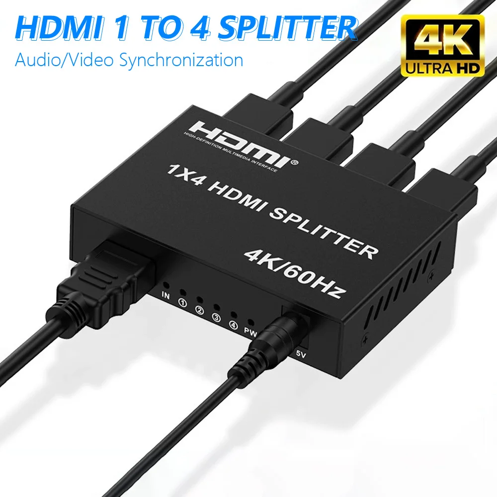1 To 4 Hdmi Audio E… - image