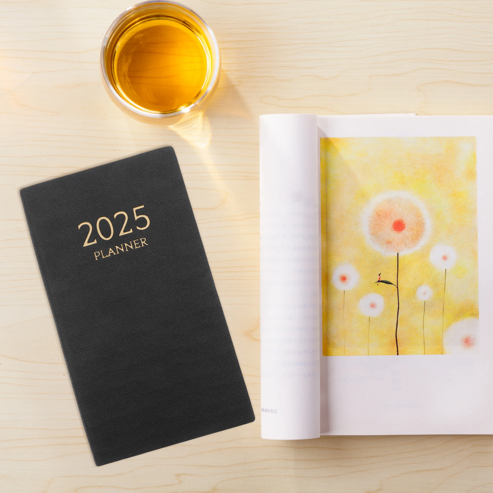 

2025 A6 2025 Planner Notepad Notebook Monthly Planner Daily Diary Weekly Goals Travel Notepad Office School Calendar