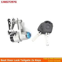 1J6827297G Tailgate Trunk Boot Lock Cylinder for Volkswagen VW Golf Lupo Seat Arosa 1997-2006 1J6 827 297 G