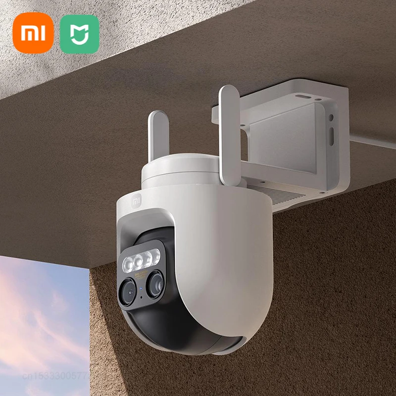 

New Xiaomi Mijia Outdoor Camera CW700S Security Camera 4 Megapixel 9x zoom Full Color Night Vision Mijia APP Sound Light Warning