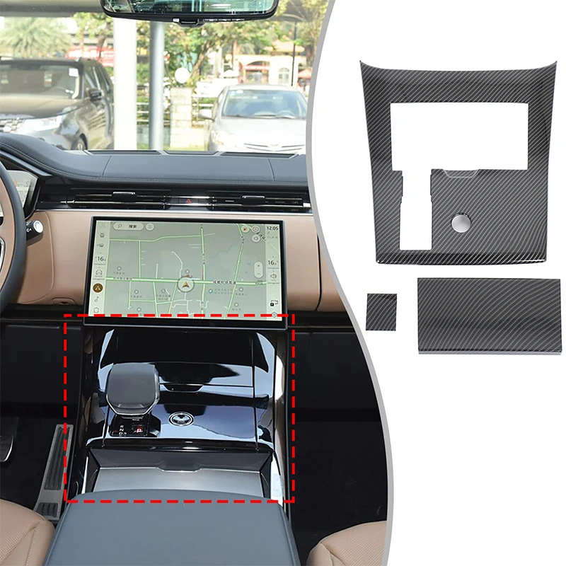 

For Land Rover Discovery Sport 2024 2025+ ABS Car Center Console Gear Shift Panel Trim Sticker Decoration Car Accessories