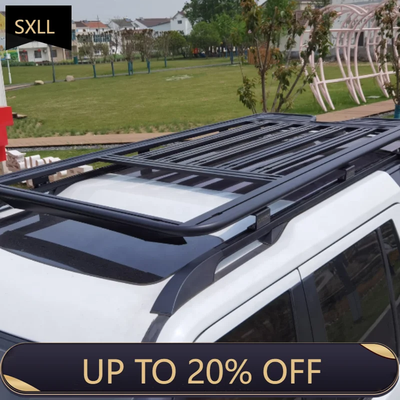 

SXLL Aluminum 4x4 Auto Parts Accessories Roof Cargo Baskets Roof Racks