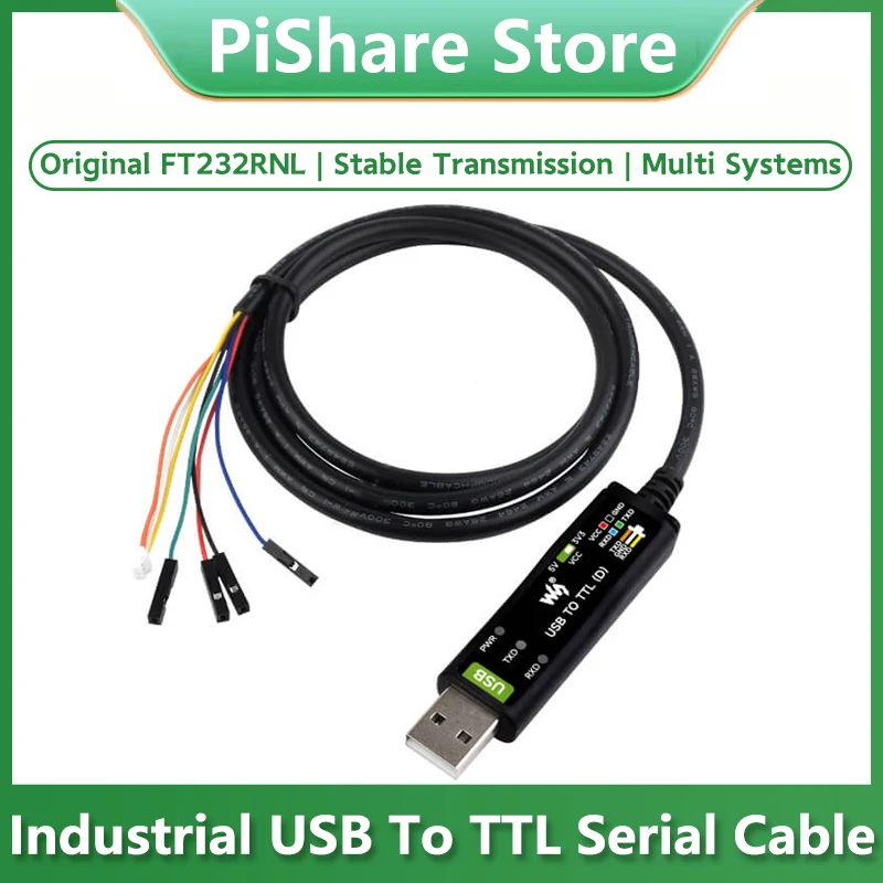 

Промышленный USB-TTL D FT232RNL UART может отладка к терминалу Raspberry Pi 5.