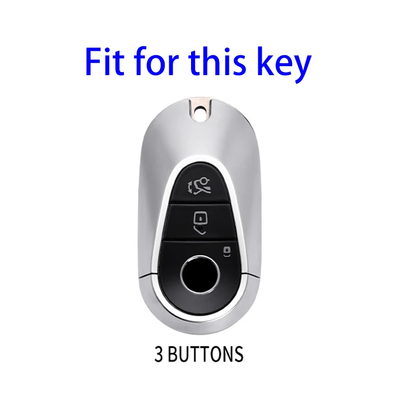 TPU Auto Key Fall für Mercedes Benz C S Klasse W223 W206 S260L S350L S400L S450L S500L für Maybach S480 s580 2020 2021 2022 Abdeckung