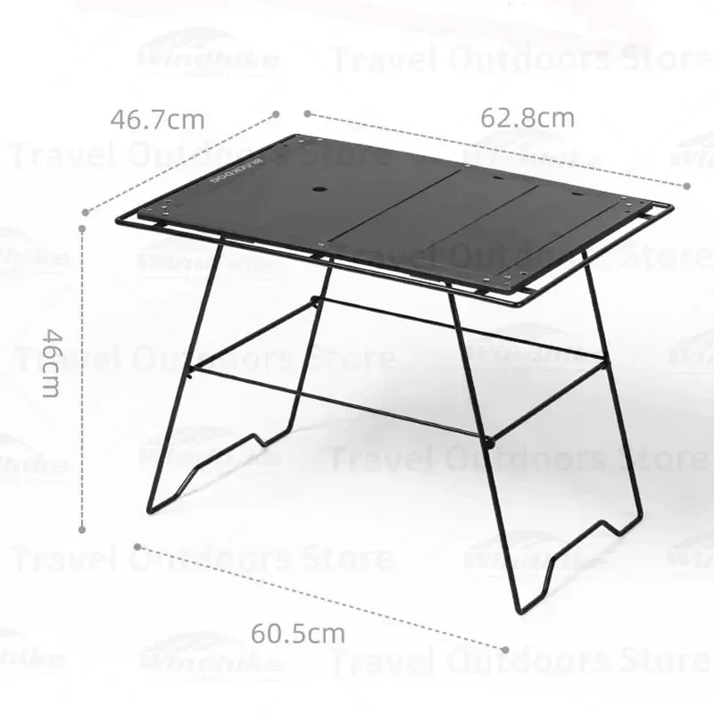 Imagem -04 - Blackdog Igt Tabela Camping Folding Shelf Combinação Cozinha ao ar Livre Jardim Churrasco Piquenique Bbq Acessórios Portátil Ultraleve