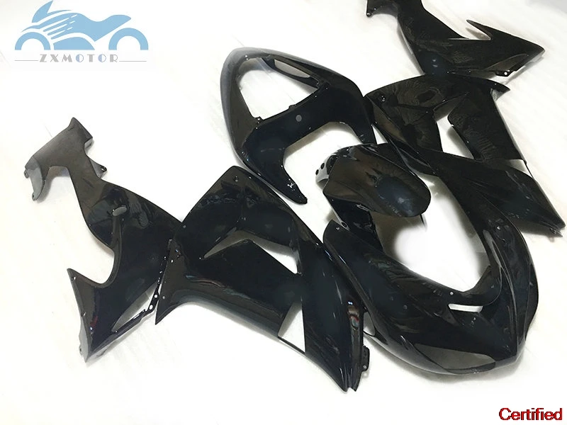 

fairings kit for Kawasaki Ninja 2006 2007 ZX10R motorcycle fairing kit 06 07 ZX 10R full black parts
