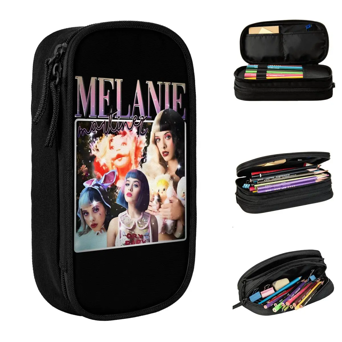 

Melanie Martinez The Trilogy Tour 2024 Pencil Case Portals Singer Pen Holder Pencil Bags Kids Large Storage Office Pencilcases