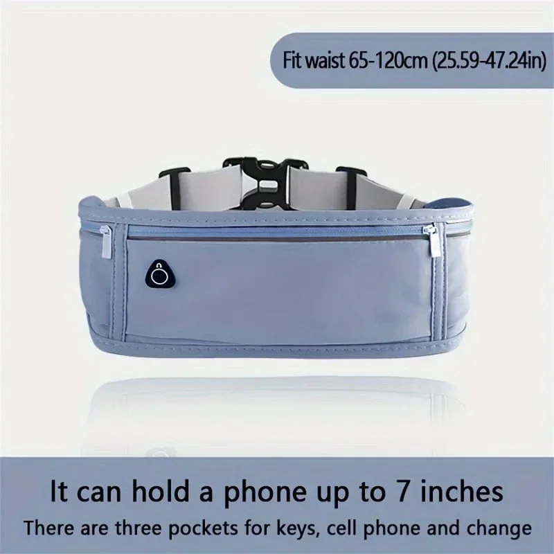 Marsupio da corsa professionale Marsupio da cintura sportivo Custodia per cellulare Uomo Donna Custodia nascosta Borse sportive da palestra Marsupio da corsa