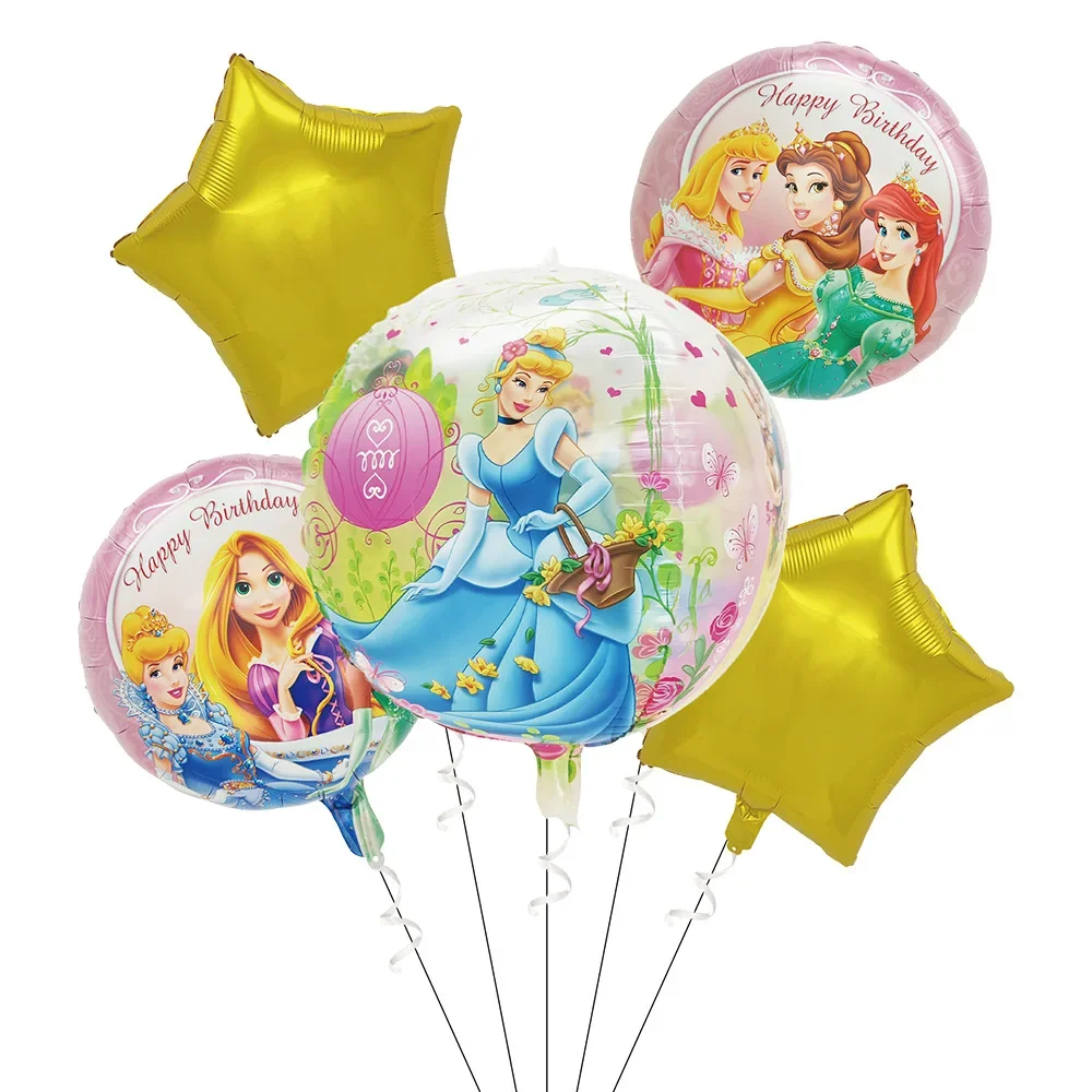 Disney Princess Series DIY Balloons, Birthday Party Decorations, Wedding Supplies, Celebration Event Photo Props Balloons