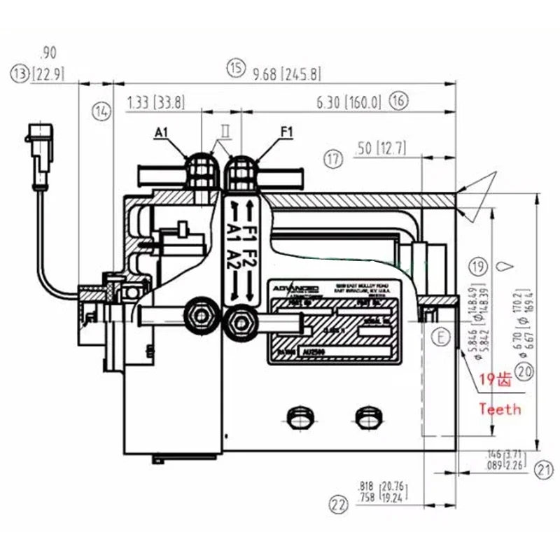 ZQS48-3.0-T  DC MOTOR Electric Golf cart 48V-3kw KDS/ADC motor for lvtong excar eway