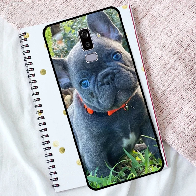 French Bulldog Dog Pug Back Case For Samsung Galaxy J5 J3 J7 2016 A3 A5 2017 A6 A7 A8 A9 J4 J6 Plus J8 2018 Cover