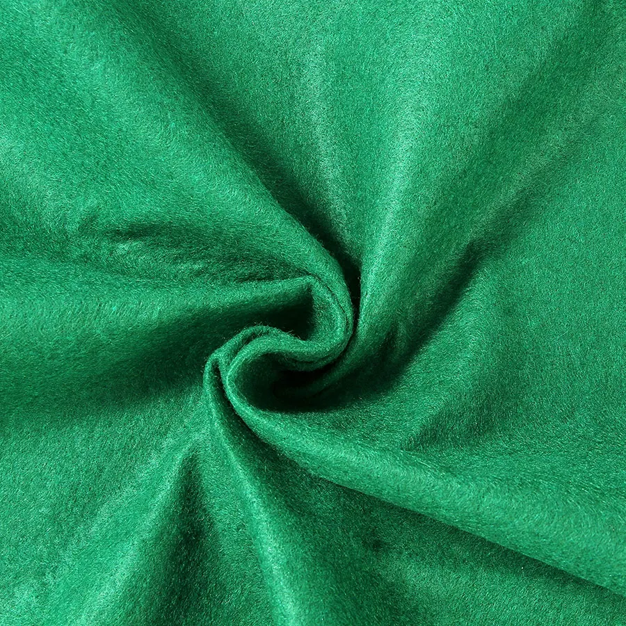 Green Series DIY Soft Non-Woven Felt Fabric 1.4MM Thickness For Home Party Wall Decor Needlework Handmade Sewing Crafts 90X92CM