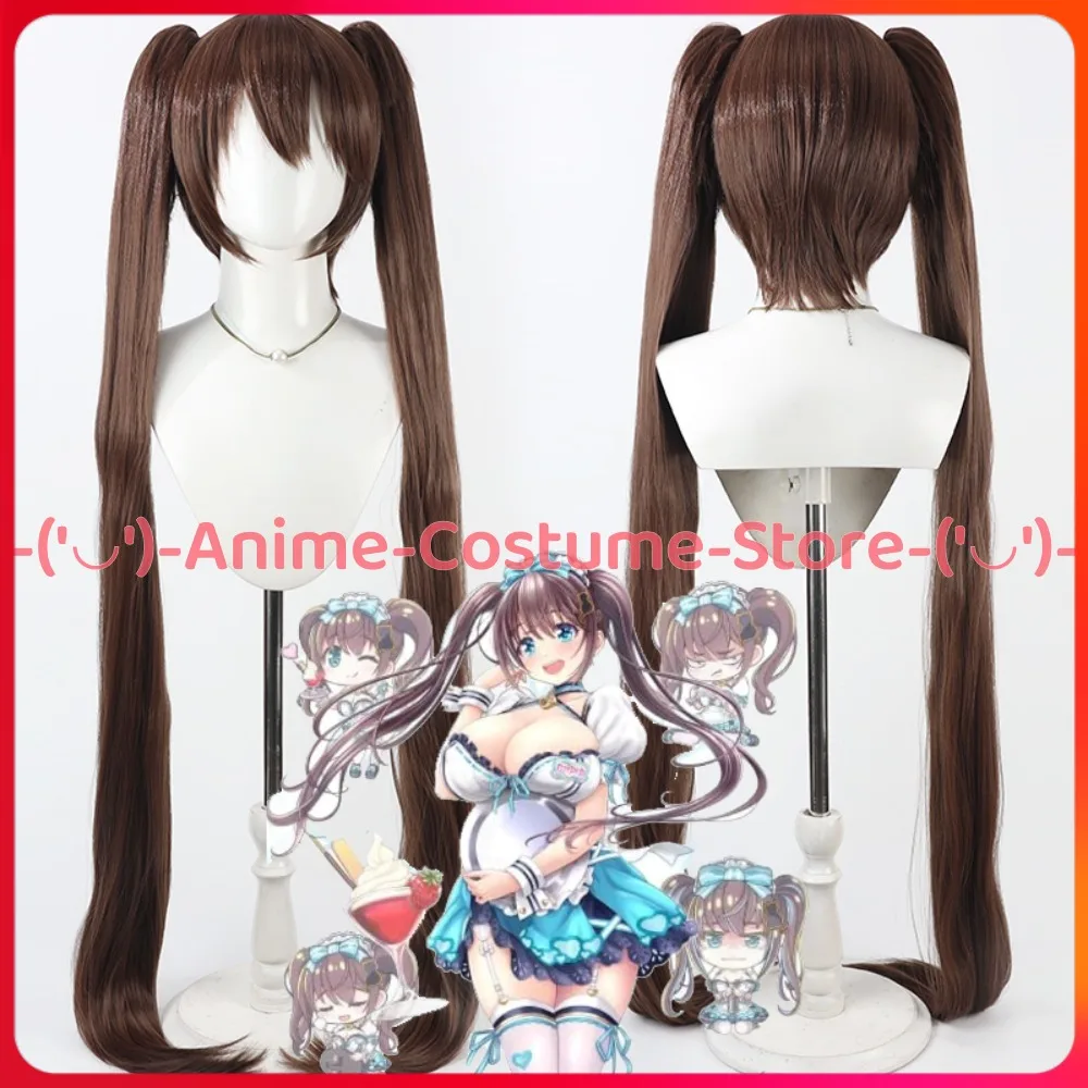 

VTuber Oomune Tayuyu Cosplay Wig Detachable Ponytail Anime Game Character Halloween Carnival Party Costume Wigs Synthetic Hair