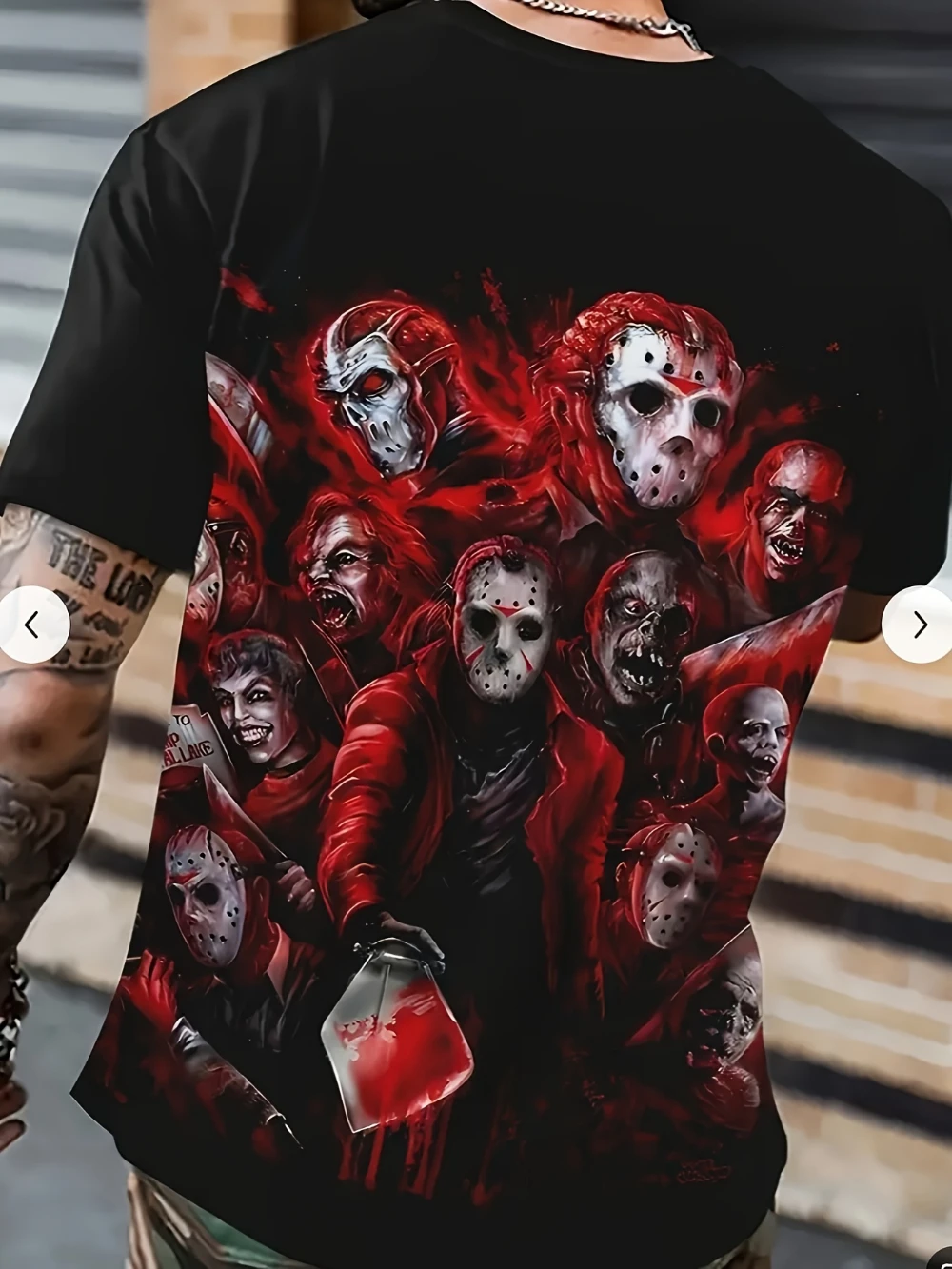 

Новые мужские костюмы на Хэллоуин, мягкие и удобные ткани, уличная уличная одежда с принтами ужасов, повседневная мужская одежда в стиле хип-хоп