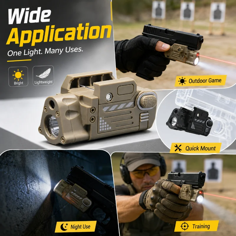 Sand Body Multifunction SBAL PL Hobby Laser Flash Torch Red Aiming Dot Airsoft Toy Accessories