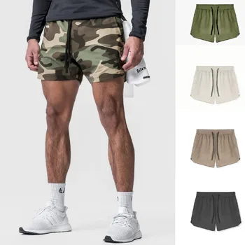 Pantaloncini estivi casual ad asciugatura rapida da uomo Sport Corsa da spiaggia Basket Jogger Pantaloni corti Pantaloni sportivi da bodybuilding fitness da palestra maschile