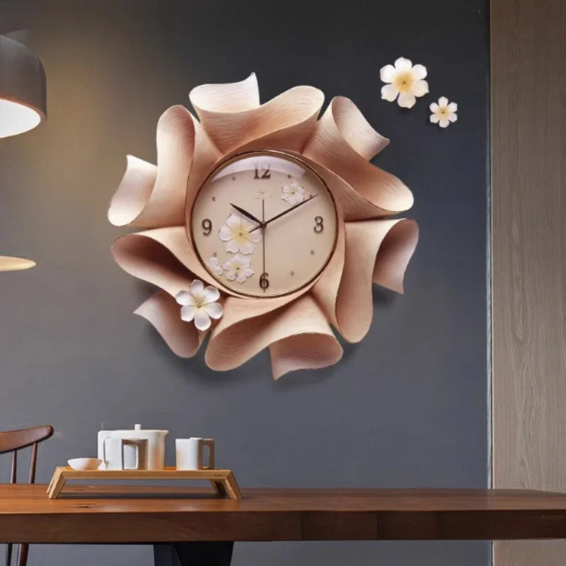 Home Decor Wall Clock Living Room Decoration with Silent Clock Creative Fashion European Wall Clock
