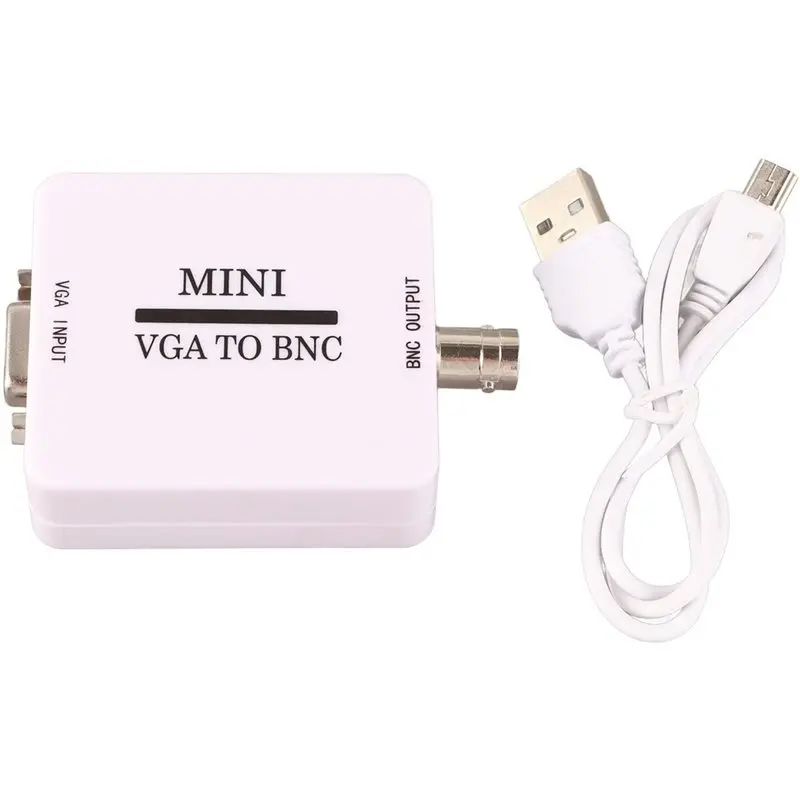 A97I-Mini HD VGA To BNC 1920 X 1080 USB Video Converter For HDTV Monitors Tvs Computers Monitors Video Adapter