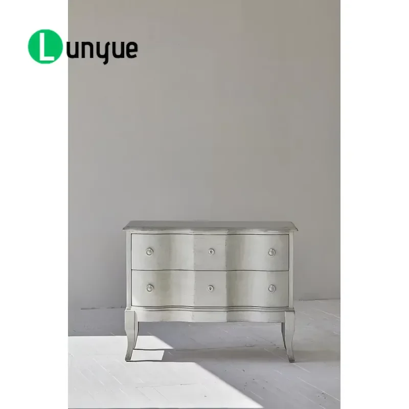 Custom High Quality Oak Cabinet Modern Nordic Luxury Style Storage Furniture for Dining Room Bedroom Home Decor