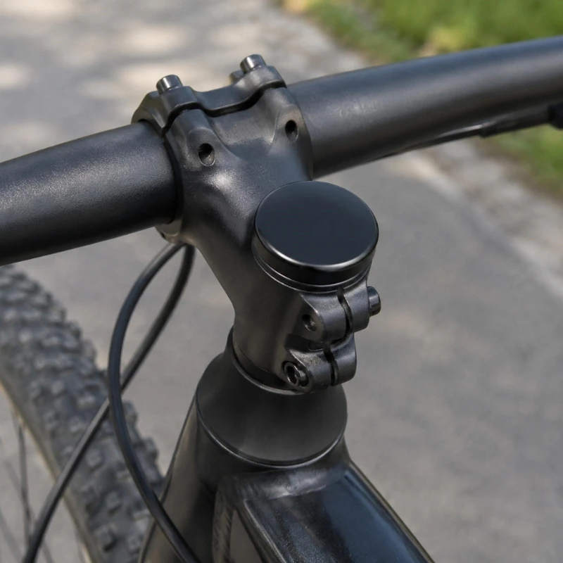 Cycling Stem Cap Tracking Device Case for Bike Mount and Day Road Use