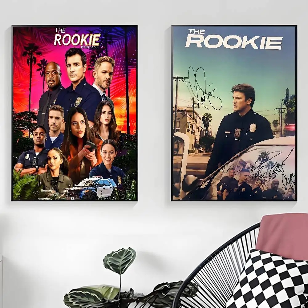 T-The ROOKIE MOVIE ملصق معرض يطبع ذاتية اللصق ديكور المنزل الديكور صور مطبوعة للحوائط ملصق غرفة المعيشة