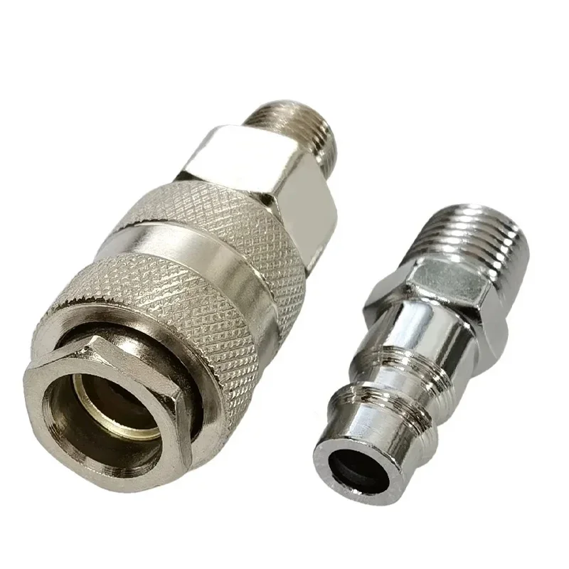 

SM20 PM20 EU Type Quick Push In Connector Pneumatic Fitting High Pressure Work On Air Compressor European Standards