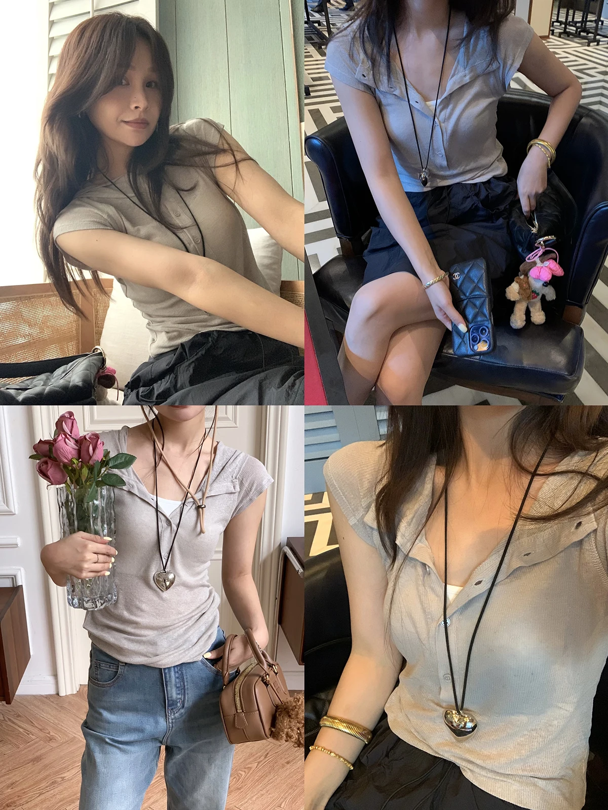 

Bluetique Lazy Feel Linen Knitted Hat T-irt ort Sve Cool Sle Slim Fit Summer T-irt for Women in Their Late Twenties