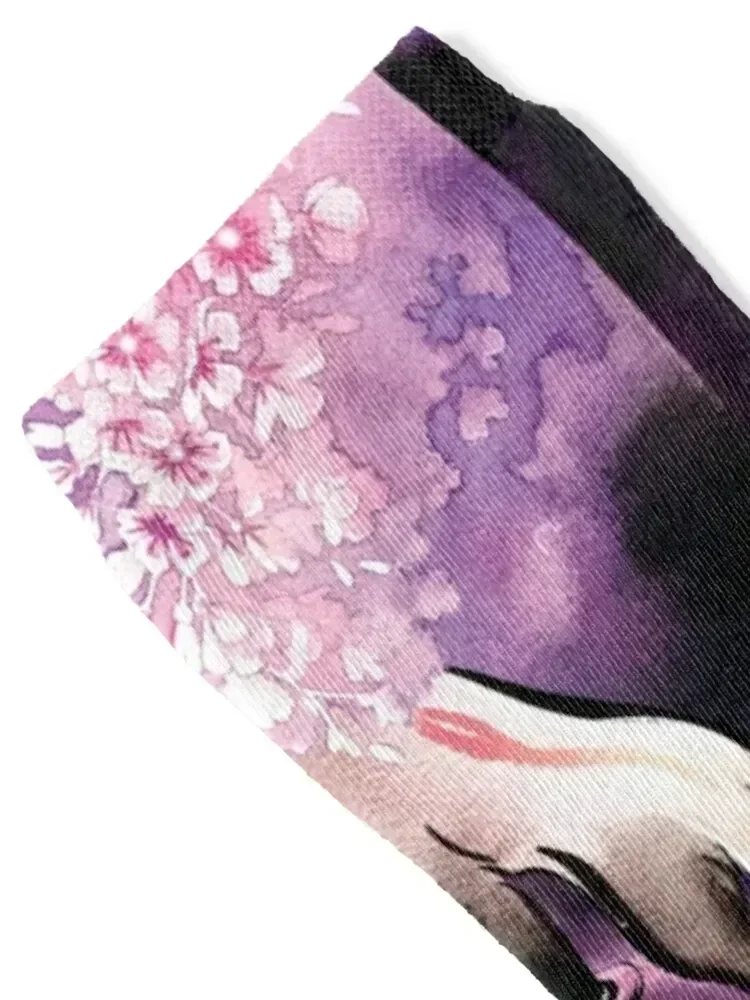 جوارب روز مون ساكورا بلوسوم فوكس للرجبي للمشي لمسافات طويلة جوارب رياضية شتوية دافئة جوارب رجالية نسائية