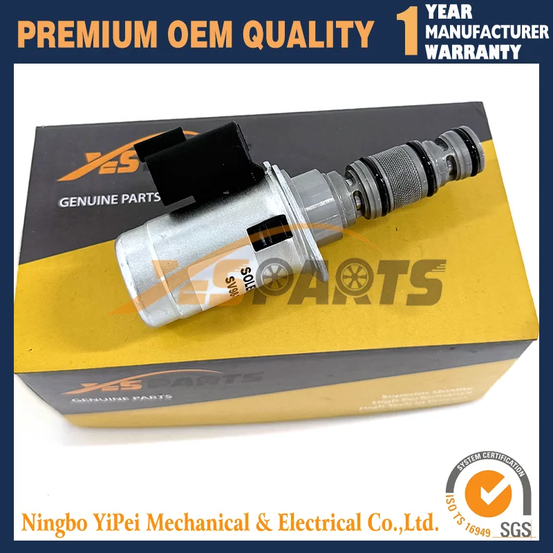 24V SV98-T4004S-V New Stop Solenoid Valve For JCB SV98-T4004S for Komatsu for Caterpillar CAT for New Holland for John Deere