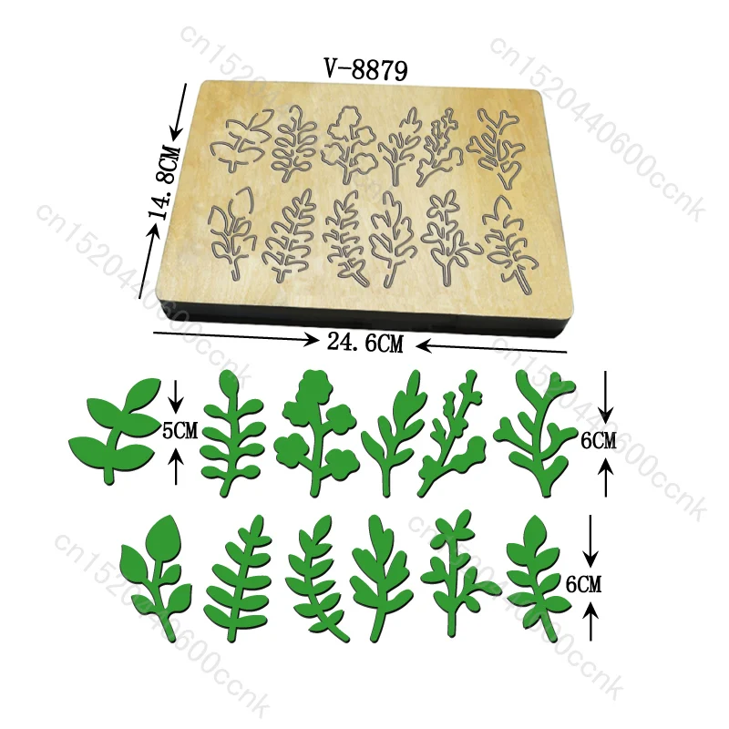 

Leaf Wooden Dies Cutting Dies, New Scrapbooking, Multiple Sizes, V-8879