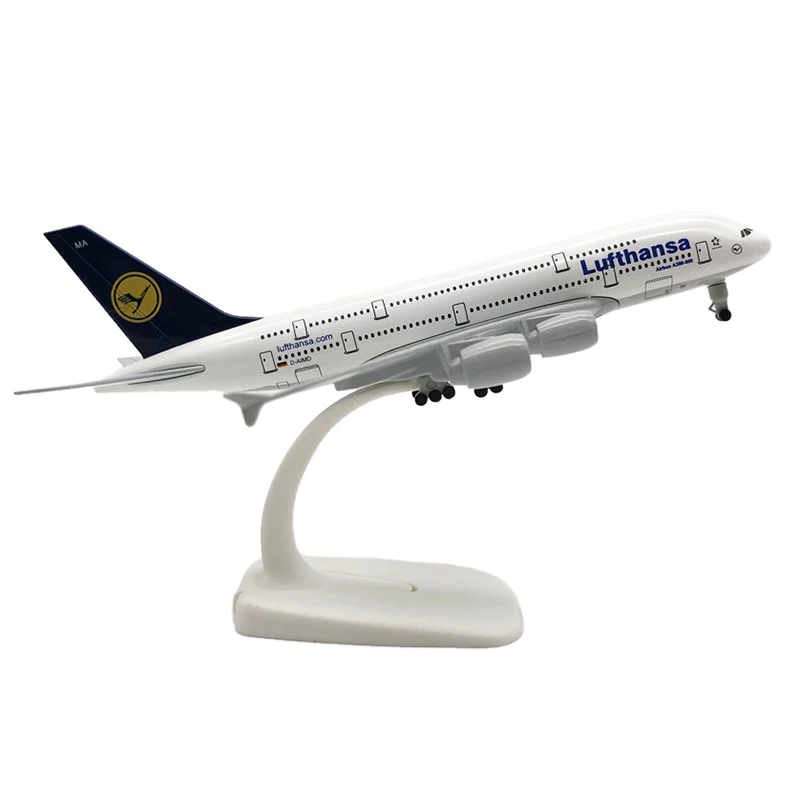 20CM 8inch Diecast Alloy Airlines A380 A350 A330 For Collection Friend Children Gift