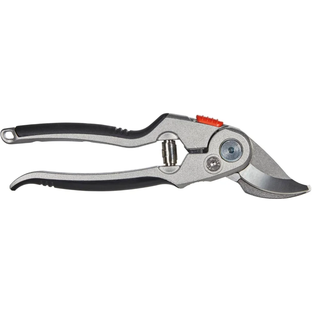 8702 Aluminium Secateurs: Premium Bypass Pruner for Thicker Branches - Robust Handles, Replaceable Blade, Max. Cut 1