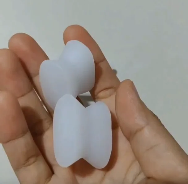 1/2/6Pairs Toe Spacers Separators Bunion Corrector Straightening Gel Protector for Overlapping Toes Bunion and Calluses