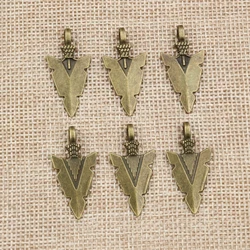 8pcs 28x15mm Charms indian arrowhead dagger Antique Making pendant fit,Vintage Tibetan Bronze,DIY bracelet necklace