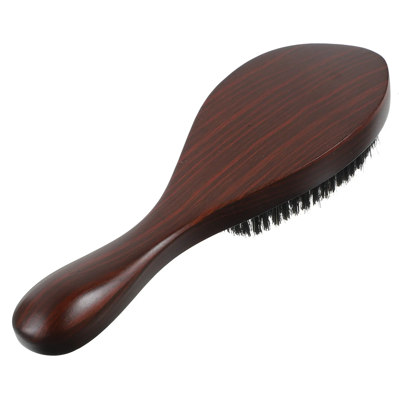 

Natural Wood Comb with Boar Bristles Beech Handle Anti-Static Scalp Massage Hair Comb for Women Hair Styling Blow Drying