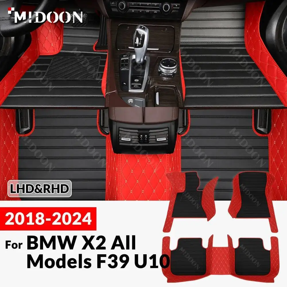 

New styles! For BMW X2 All Models F39 U10 2018-2024 Custom Car Floor Mat Auto Carpet Cover Interior Accessories