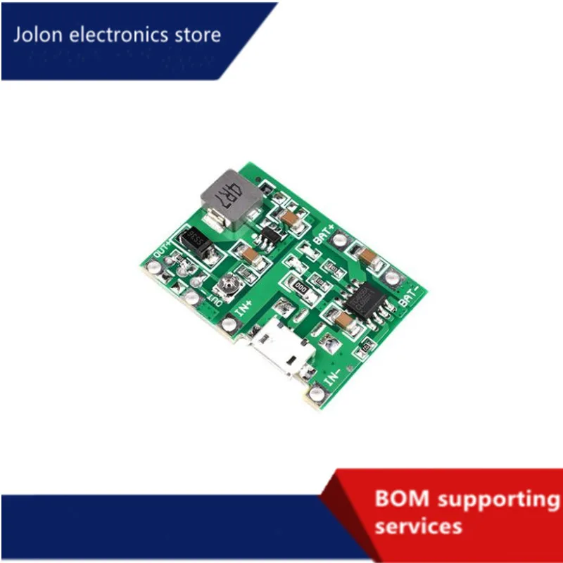 3.7V5V Liter 9V12V 18650 Lithium Batterij Micro Usb Opladen, Stimuleren En Ontladen Geïntegreerde Verstelbare Module 2A
