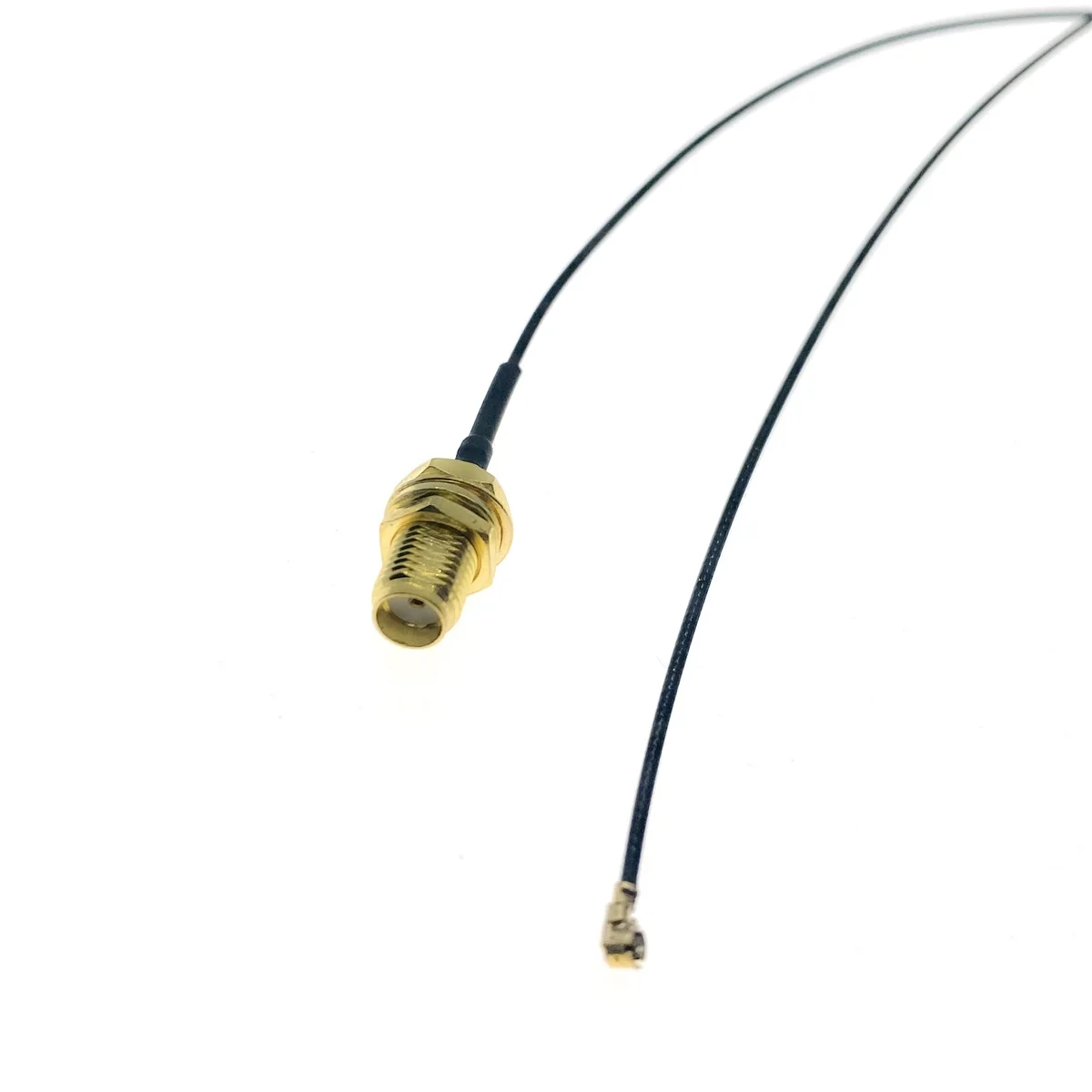 Cable SMA Female jack Bulkhead to uFL/u.FL/IPX/IPEX-1 RF 1.13MM IPX RF Coaxial Pigtail 3G Antenna Extension Coax Cable