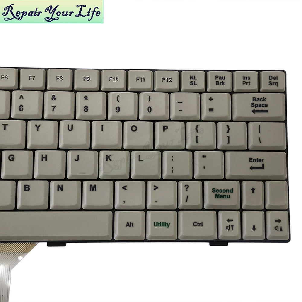 US English Laptop Keyboard For GE Healthcare Vivid T8 Pro T9 USA United States Notebook Keyboards Teclado D0K-V6208LA 5315662