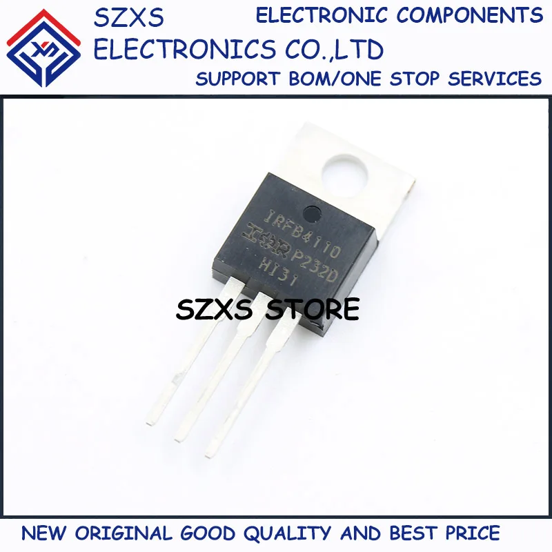 New Original 10Pcs IRFB4110 IRFB4110PBF TO-220 100V 180A MOSFET Field Effect Transistor In Stock Good Quality image 3
