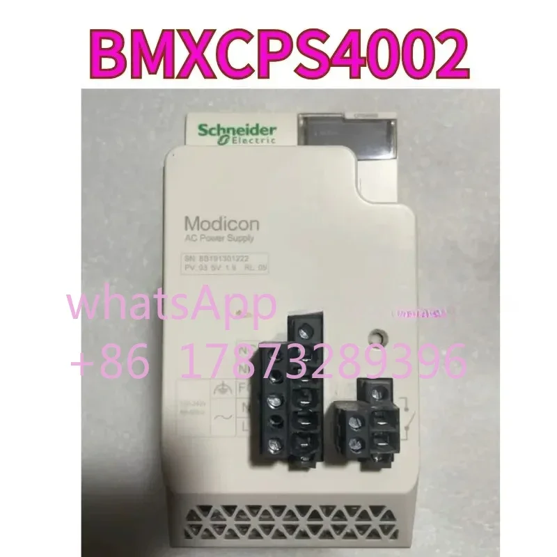 

Used BMXCPS4002 current input regulated power module