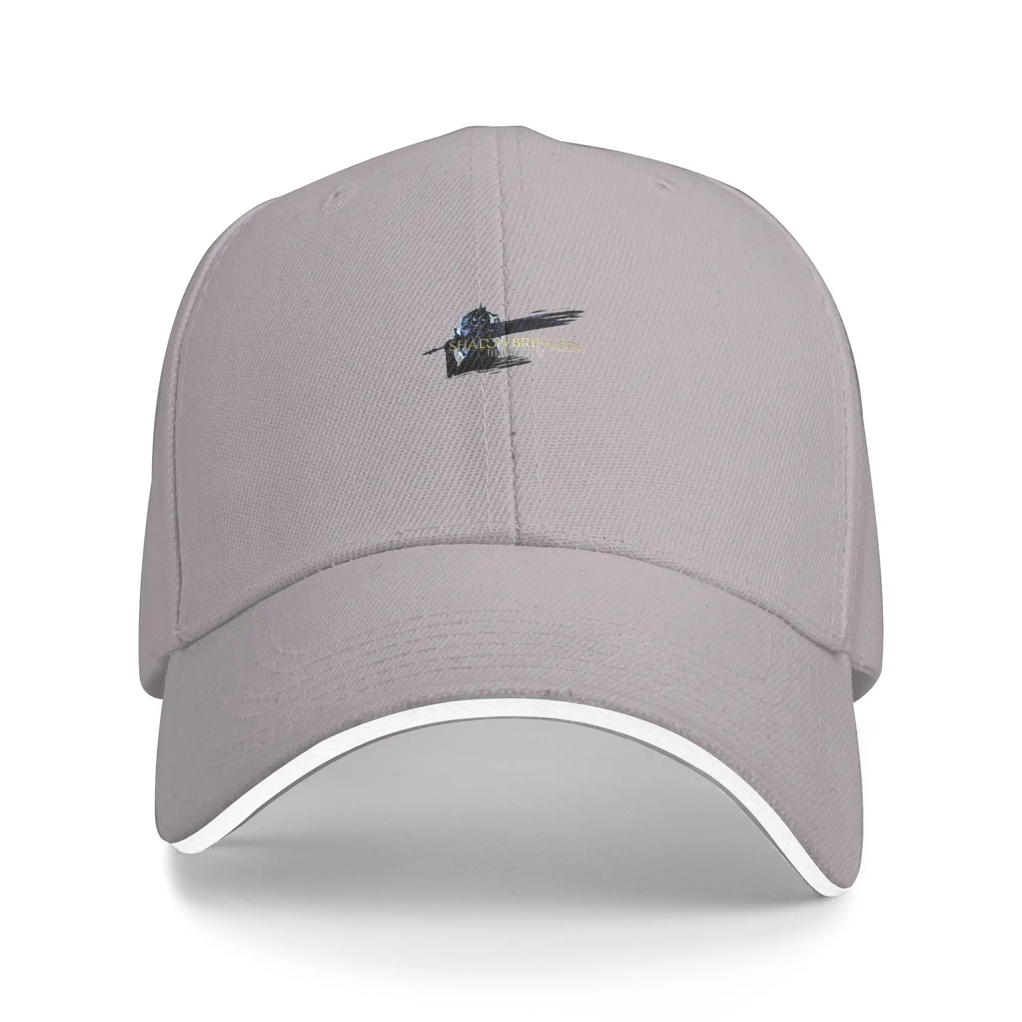 Hot Sale Final Fantasy XIV  Shadowbringers Logo Baseball Cap  Autumn Polo Cap  Sunshade Activity Polo Cap