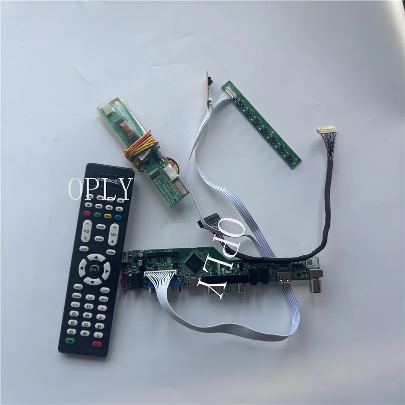 TV Controller board HDMI-compatible kit VGA USB  RF for B156XW01 LP156WH1 15.6