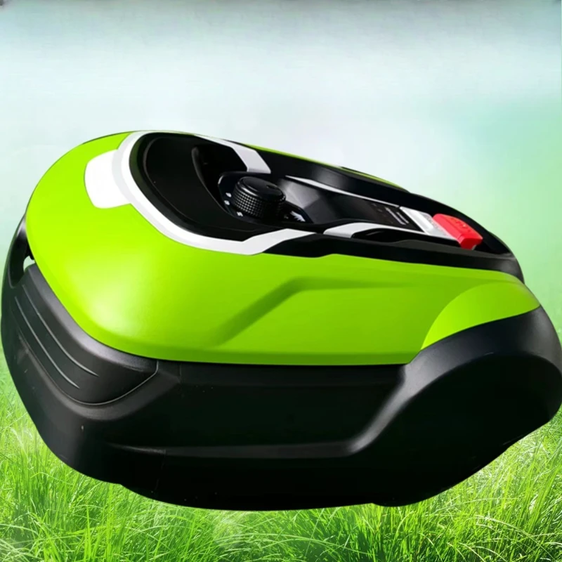 

Intelligent lawn mowing robot with automatic homing and charging and automatic obstacle avoidance, small remote control