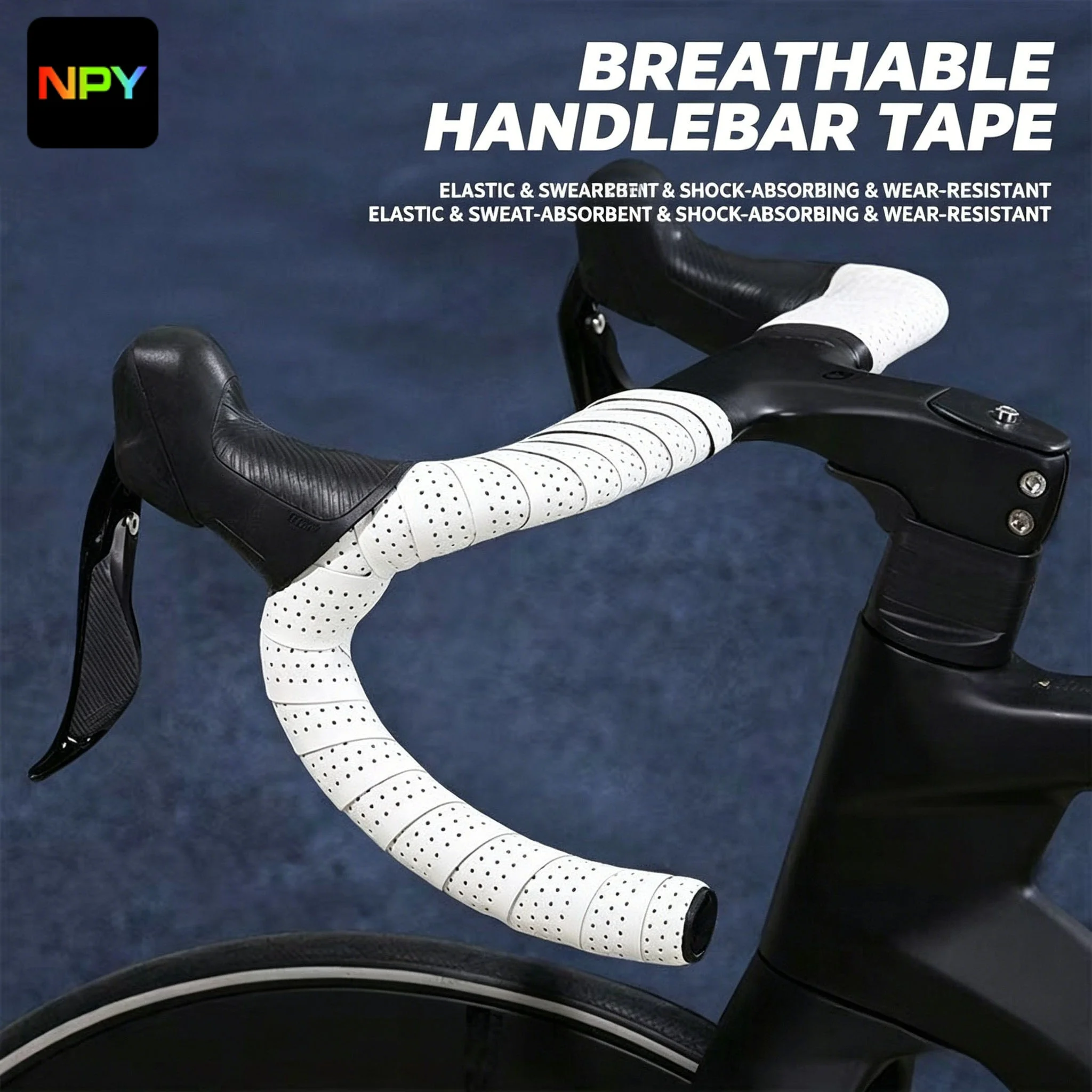 شريط مقود دراجة NPY من الجلد ا - مراجعة Bike Handlebar Tape وسعره
