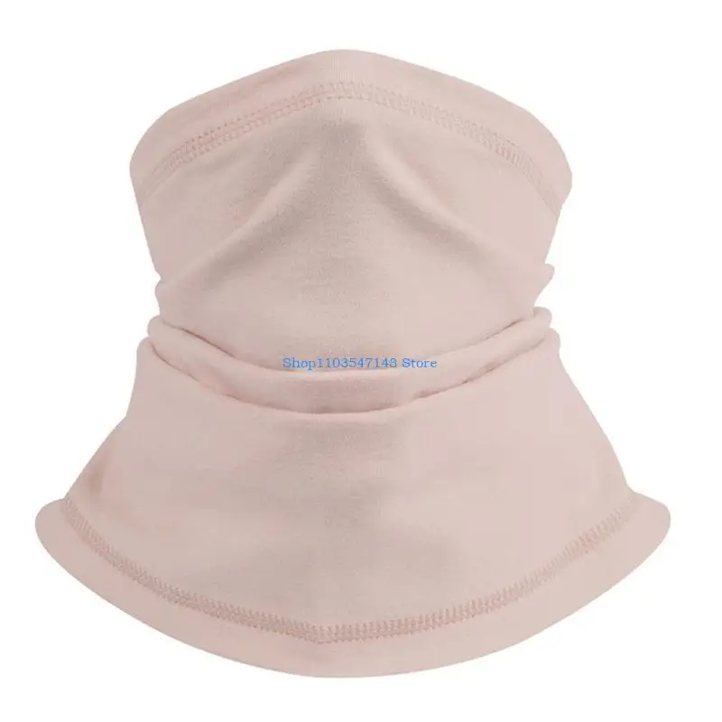 P88B Bavaglini per copricapo da ciclismo invernali caldi Sciarpa da pesca scalda orecchie con collo in pile