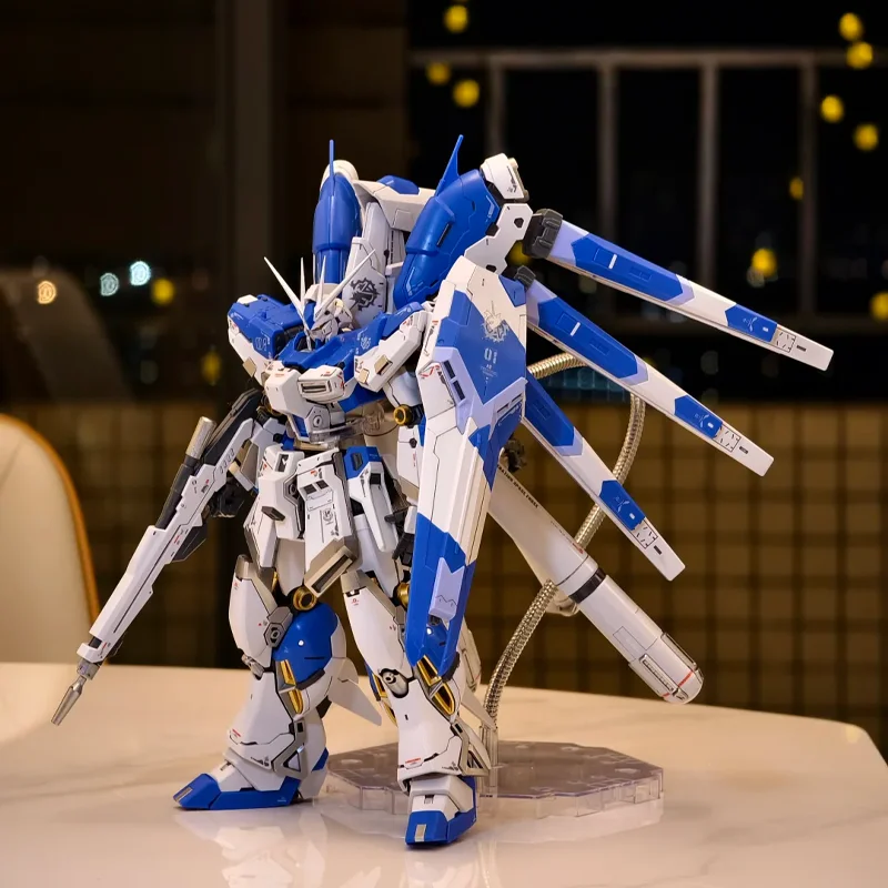 

GL RG 1/144 Hi-ν Amuro Ray Custom Mech Assembly Model Kit Action Figure Boys' Puzzle Toys Gift Collectible Desktop Ornament Doll