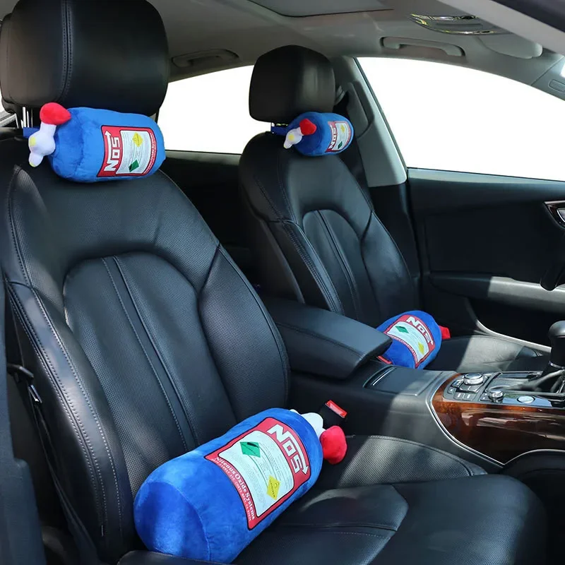Perfect gift for car seat neck pillow, car cylindrical headrest, motorcycle decoration