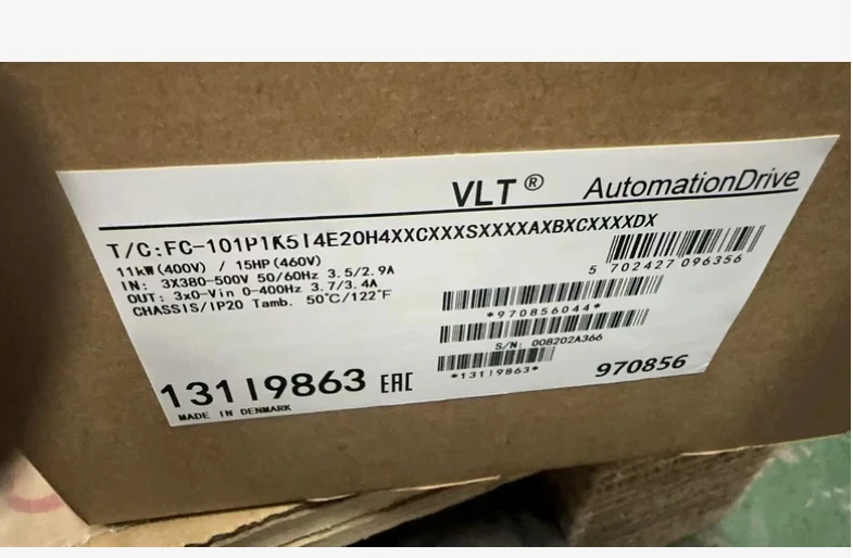 VLT5032PT2B20STR3D0F00A00C0, VLT5042PT2B20STR3D0F00A00C0, VLT5052PT2B20STR3D0F00A00C0 Variable Frequency Drive